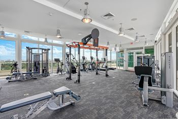 State-of-the-art fitness center